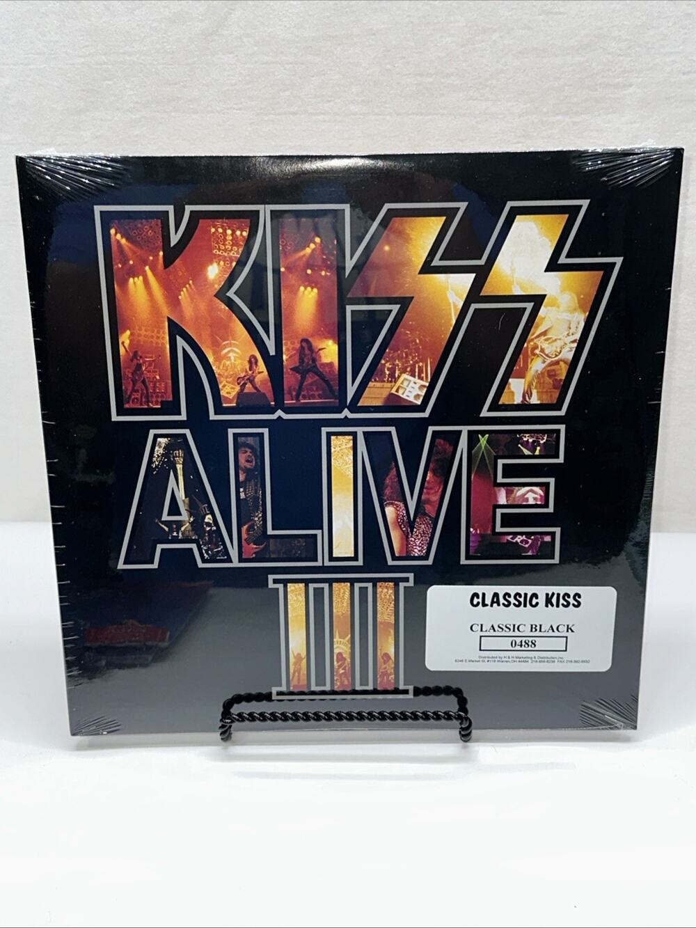 KISS 1993 Classic Kiss ALIVE III Black Sealed Vinyl LP 314 522 647-1